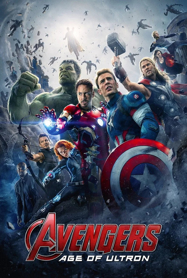 Stunning Wall Art: Avengers Age of Ultron (2015) – Heroic Action Poster - Premium Movie Poster