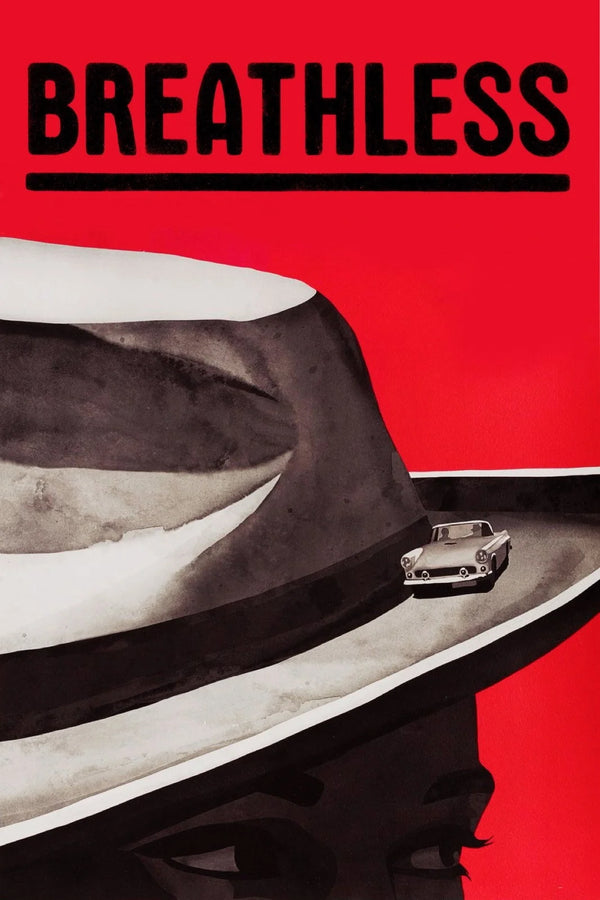 Stunning Wall Art: Breathless (1960) Crime Drama Poster - Premium Movie Poster