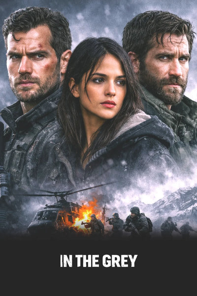 Stunning Wall Art: In the Grey (2026) Action Thriller - Premium Movie Poster