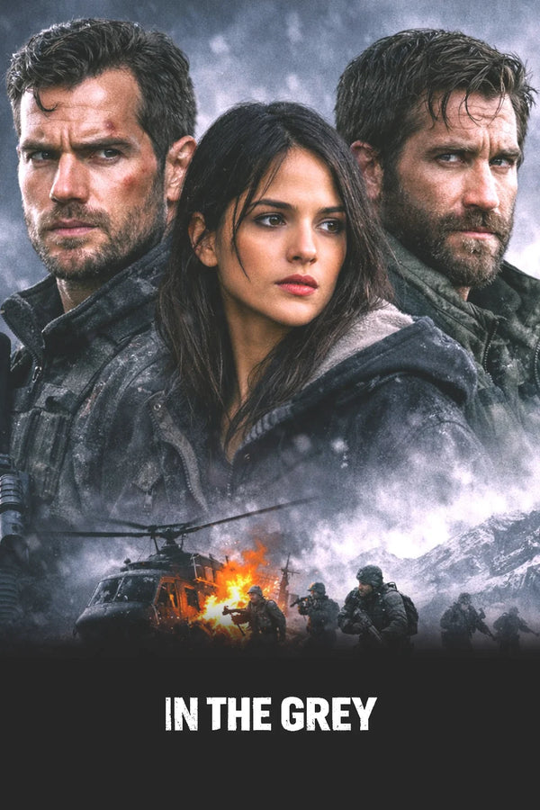 Stunning Wall Art: In the Grey (2026) Action Thriller - Premium Movie Poster