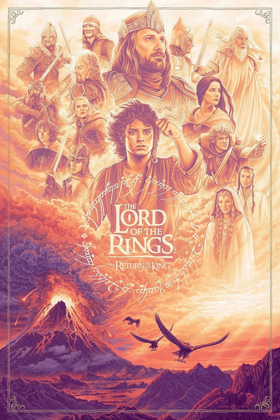 Stunning Wall Art: Lord of the Rings Return of the King (2003) - Premium Movie Poster