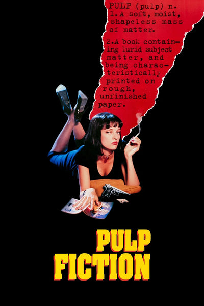 Stunning Wall Art: Pulp Fiction (1994) – Own the Iconic Crime Drama - Premium Movie Poster