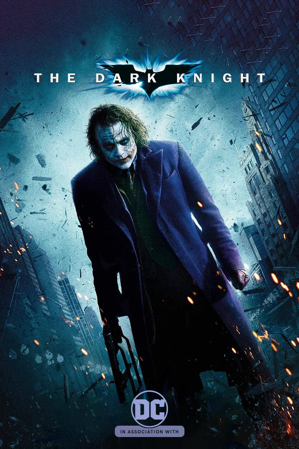 Stunning Wall Art: The Dark Knight (2008) – Crime Thriller Icon - Premium Movie Poster
