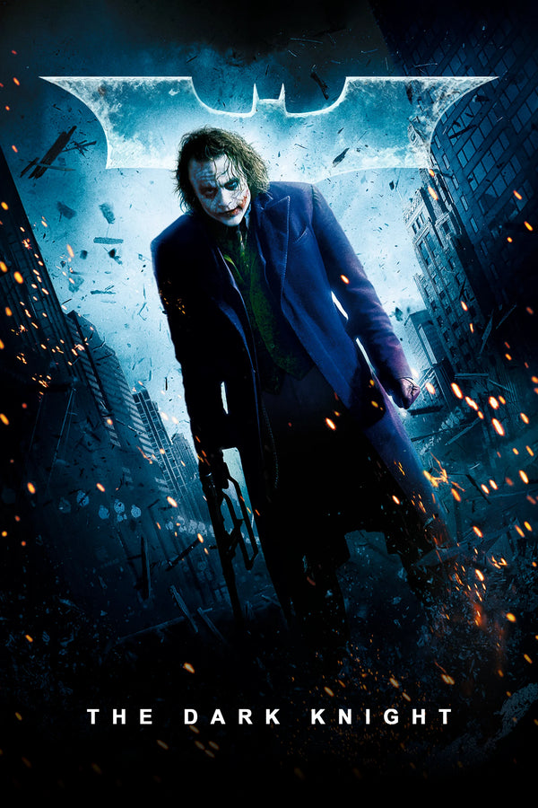 Stunning Wall Art: The Dark Knight (2008) – Gotham Noir - Premium Movie Poster