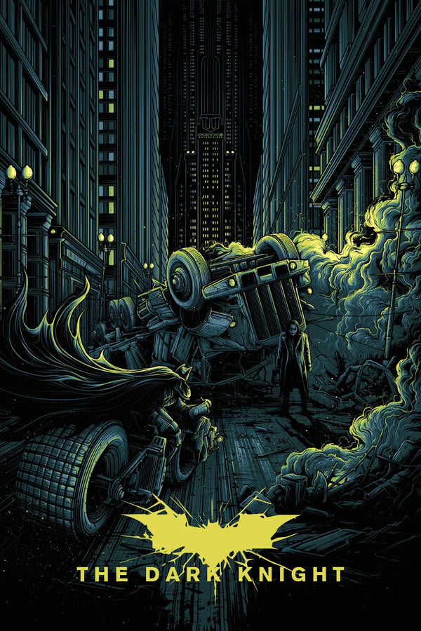 Stunning Wall Art: The Dark Knight (2008) – Own the Gotham Noir - Premium Movie Poster