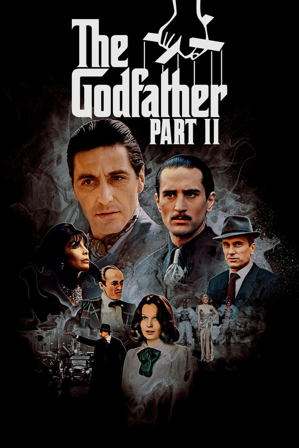 Stunning Wall Art: The Godfather Part II (1974) Legacy - Premium Movie Poster