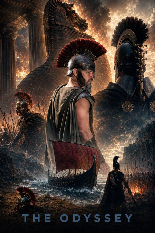 Stunning Wall Art: The Odyssey (2026) – Epic Adventure Awaits! - Premium Movie Poster