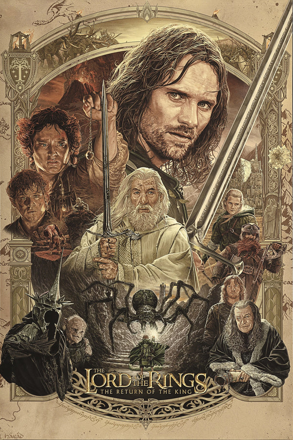 Stunning Wall Art: The Return of the King (2003) – Lord of the Rings - Premium Movie Poster
