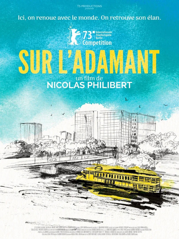 Sur L'Adamant Movie Poster - Documentary Film Art Print Movie Poster | Film Wall Art Print