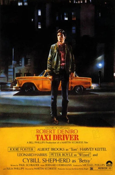 Taxi Driver 1976: Own the Iconic Noir Vibe on Premium Wall Art - Premium Movie Poster