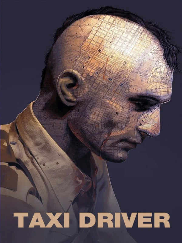 Taxi Driver Movie Poster - Iconic 1976 Scorsese Film Movie Poster | Film Wall Art Print