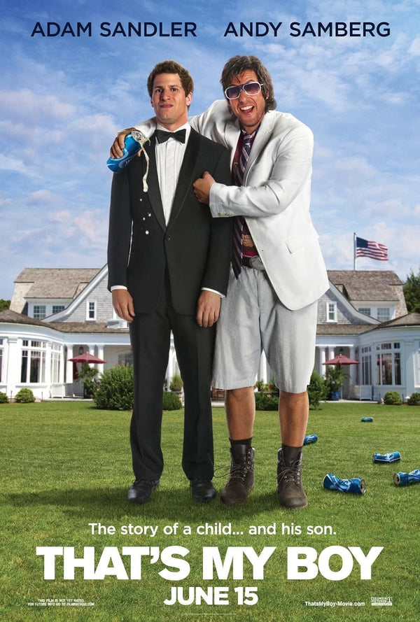 That's My Boy (2012) - Comedy Drama Movie Poster Movie Poster | Film Wall Art Print