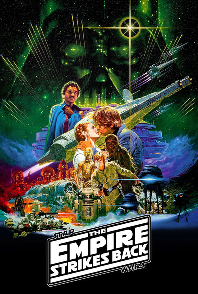 The Empire Strikes Back(1980) - Cinema Decor Print - Premium Movie Poster