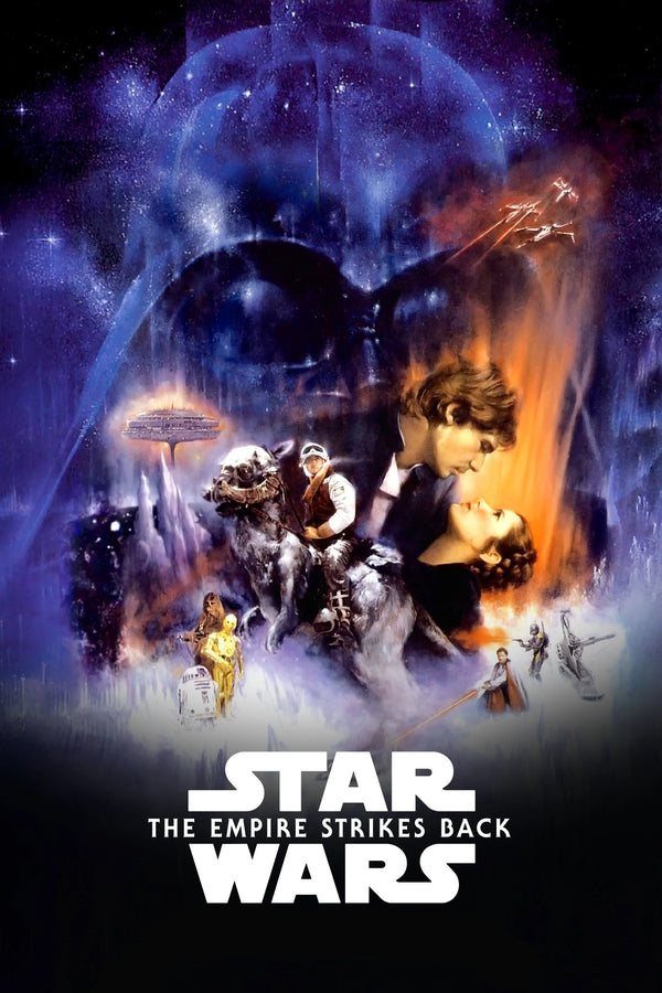 The Empire Strikes Back(1980) - Cinematic Art Print - Premium Movie Poster