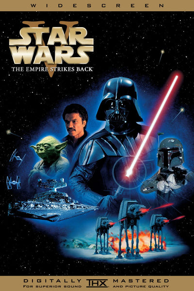 The Empire Strikes Back (1980) Classic Poster - Premium Movie Poster