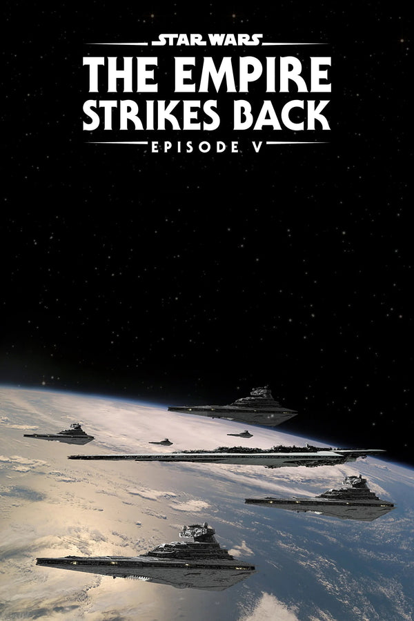 The Empire Strikes Back(1980) - Decorative Film Print - Premium Movie Poster