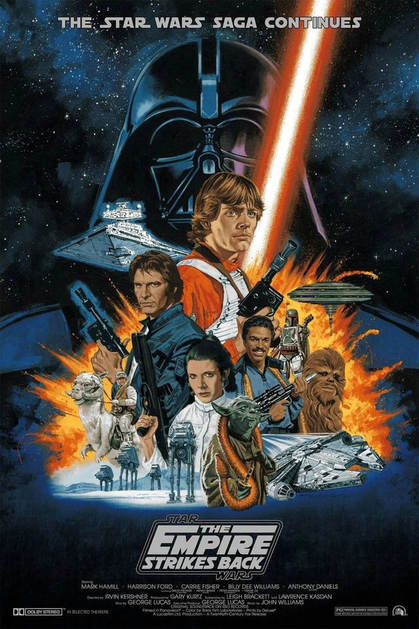 The Empire Strikes Back(1980) - Display Quality Poster - Premium Movie Poster