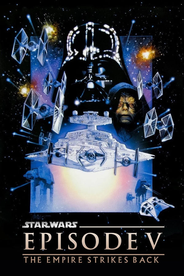 The Empire Strikes Back 1980 Epic Movie Poster Art - Premium Movie Poster