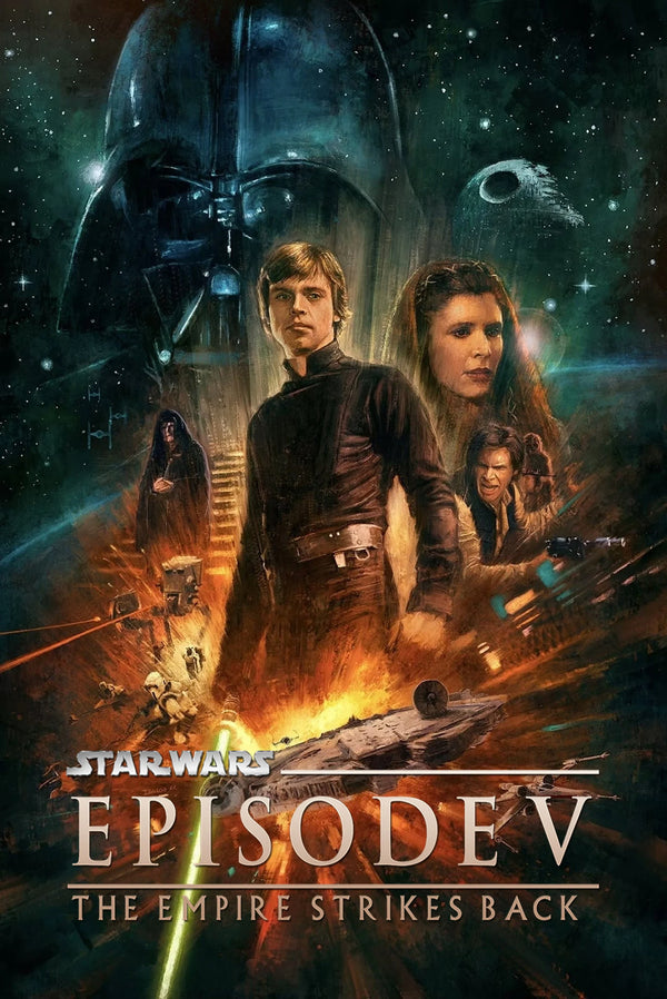 The Empire Strikes Back 1980 Epic Movie Poster - Premium Movie Poster