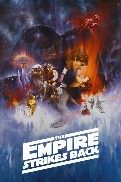 The Empire Strikes Back (1980) Epic Star Wars Poster - Premium Movie Poster