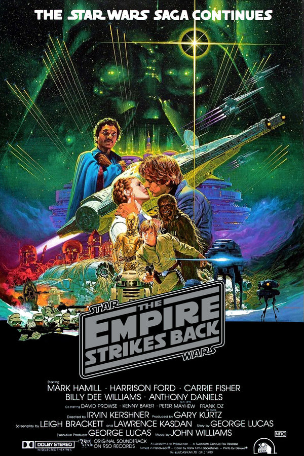 The Empire Strikes Back 1980: Epic Star Wars Wall Art - Premium Movie Poster
