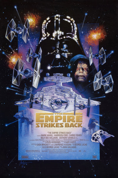 The Empire Strikes Back (1980) Epic Wall Art Print - Premium Movie Poster