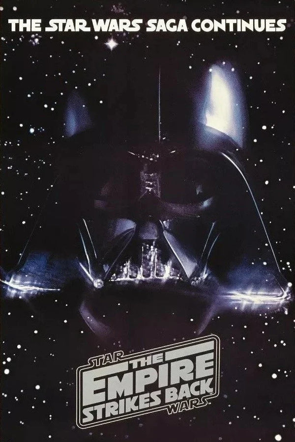 The Empire Strikes Back(1980) - Film Buff Wall Art - Premium Movie Poster