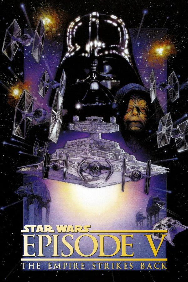 The Empire Strikes Back(1980) - Home Theater Decor Poster - Premium Movie Poster