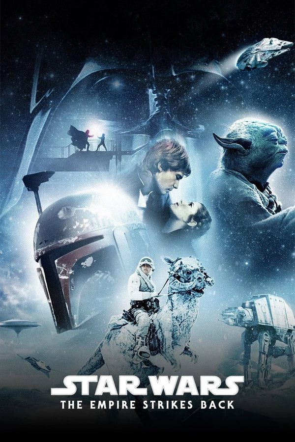The Empire Strikes Back(1980) - Iconic Movie Print - Premium Movie Poster