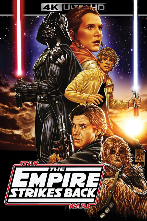 The Empire Strikes Back 1980: Iconic Sci-Fi Movie Poster - Premium Movie Poster
