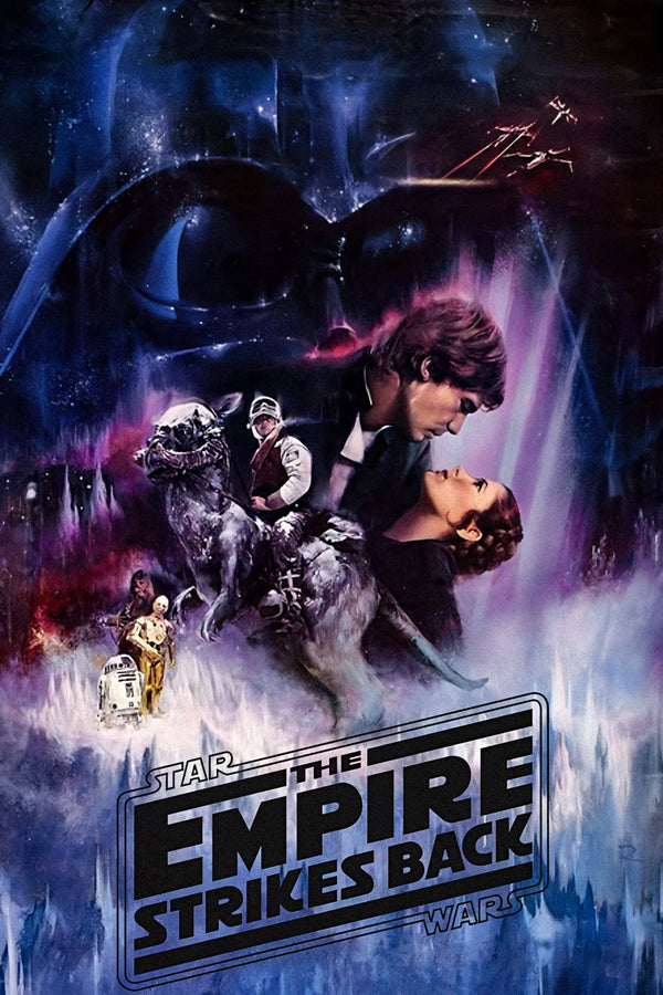 The Empire Strikes Back 1980 Iconic Star Wars Poster - Premium Movie Poster