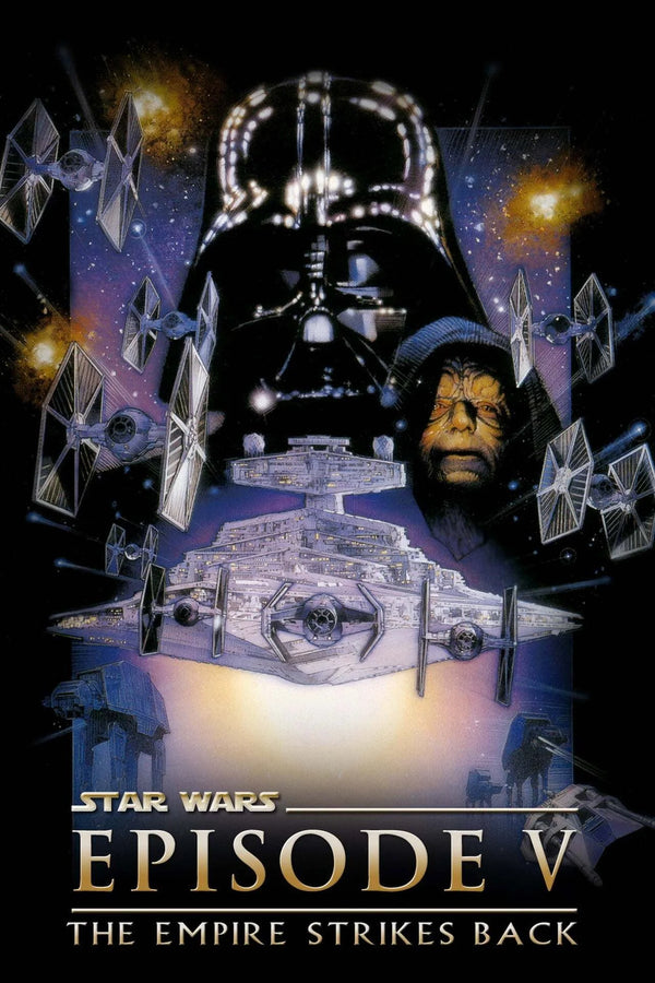 The Empire Strikes Back (1980) Iconic Star Wars Print - Premium Movie Poster