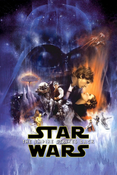 The Empire Strikes Back 1980: Iconic Star Wars Wall Art Print - Premium Movie Poster