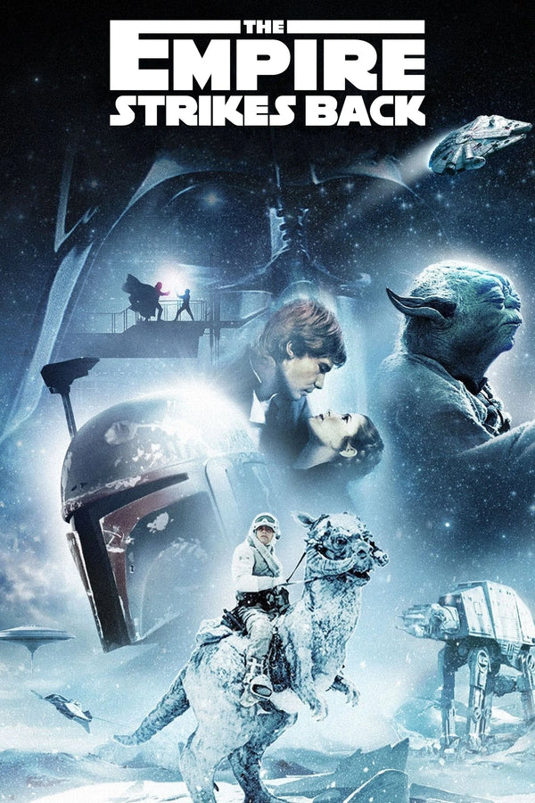 The Empire Strikes Back (1980) Poster - Iconic Star Wars Wall Art - Premium Movie Poster
