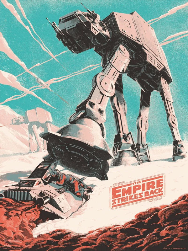 The Empire Strikes Back 1980 Poster - Premium Movie Poster