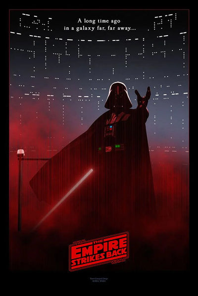 The Empire Strikes Back(1980) - Premium Movie Poster - Premium Movie Poster