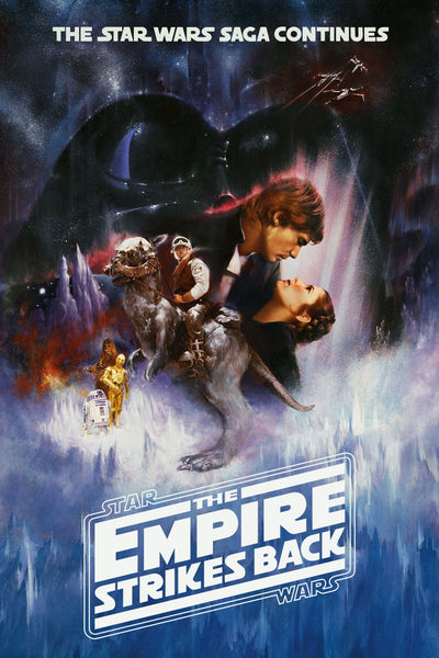 The Empire Strikes Back 1980 Sci-Fi Wall Art - Premium Movie Poster