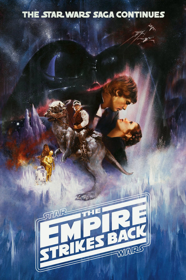 The Empire Strikes Back 1980 Sci-Fi Wall Art - Premium Movie Poster