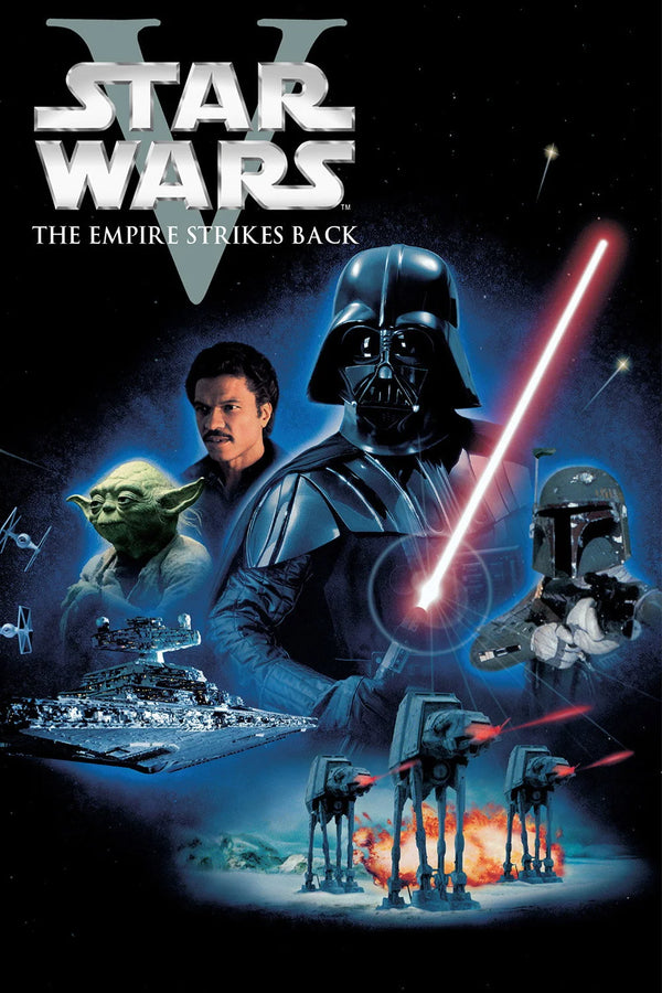 The Empire Strikes Back (1980) Star Wars Poster - Premium Movie Poster