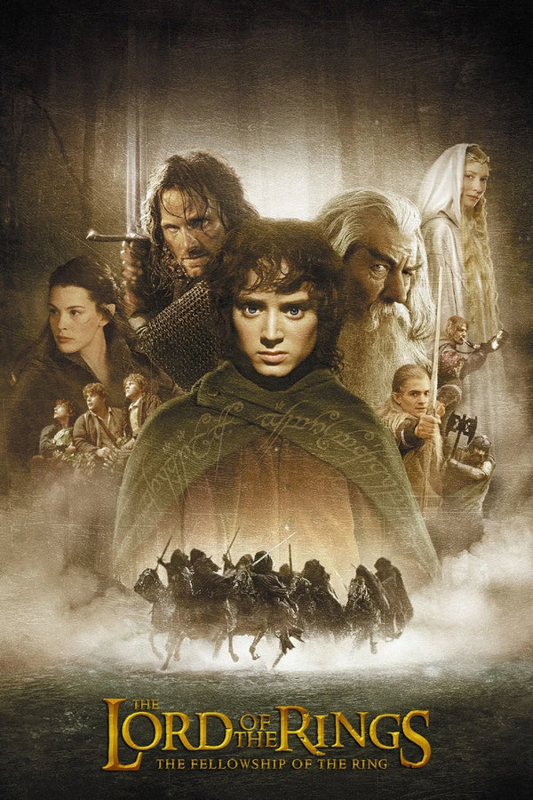 The Fellowship of the Ring (2001) – Premium Wall Art - Premium Movie Poster