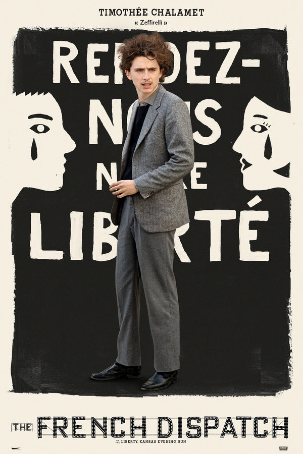 The French Dispatch 2021 Movie Poster Print - Premium Movie Poster