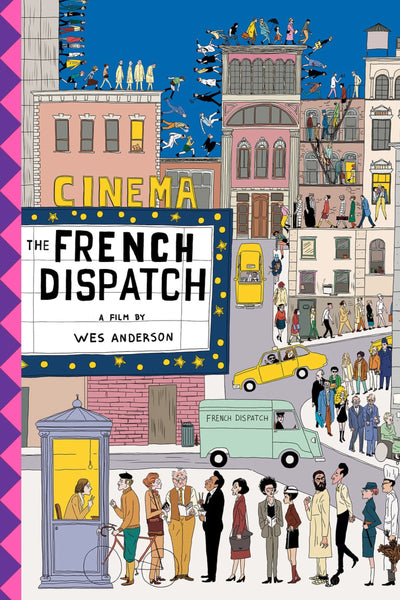 The French Dispatch 2021 Poster Art Print - Premium Movie Poster