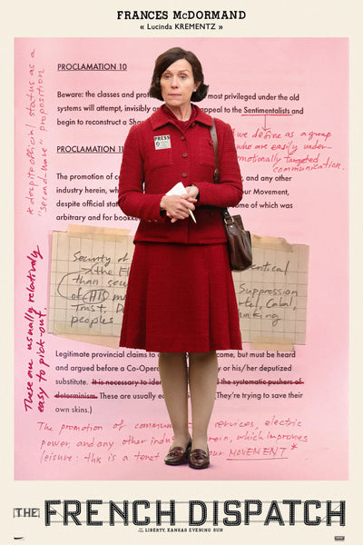 The French Dispatch 2021 Poster Print - Premium Movie Poster