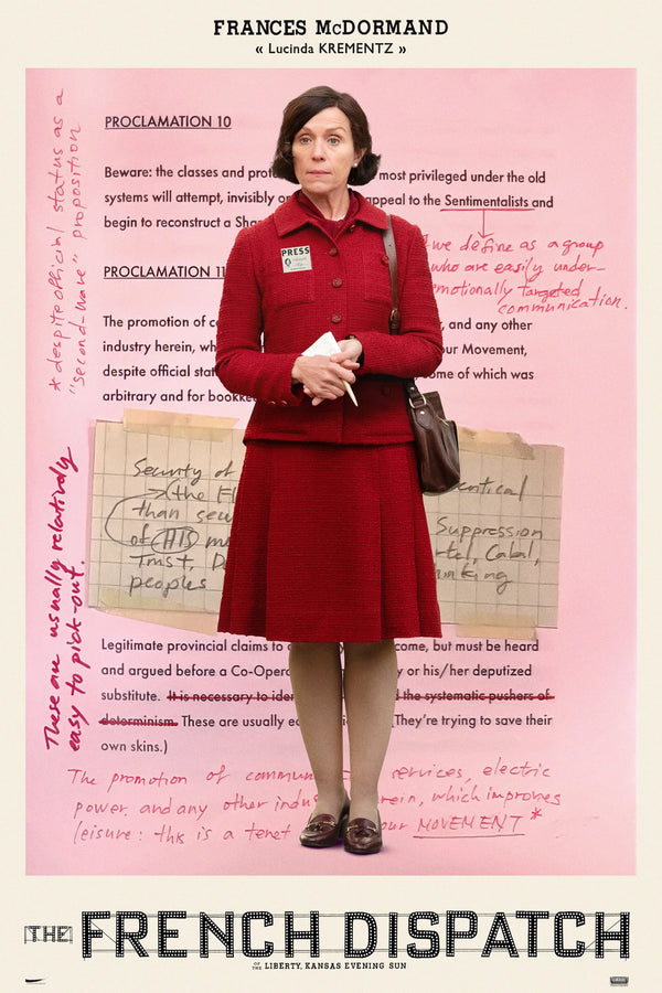 The French Dispatch 2021 Poster Print - Premium Movie Poster