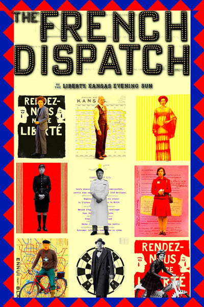 The French Dispatch 2021 Poster: Quirky Wall Art - Premium Movie Poster