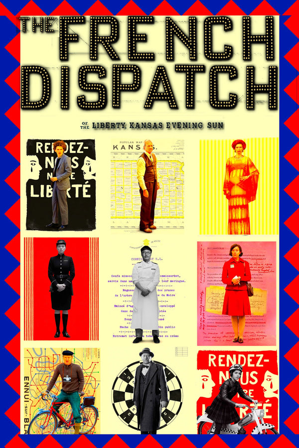 The French Dispatch 2021 Poster: Quirky Wall Art - Premium Movie Poster