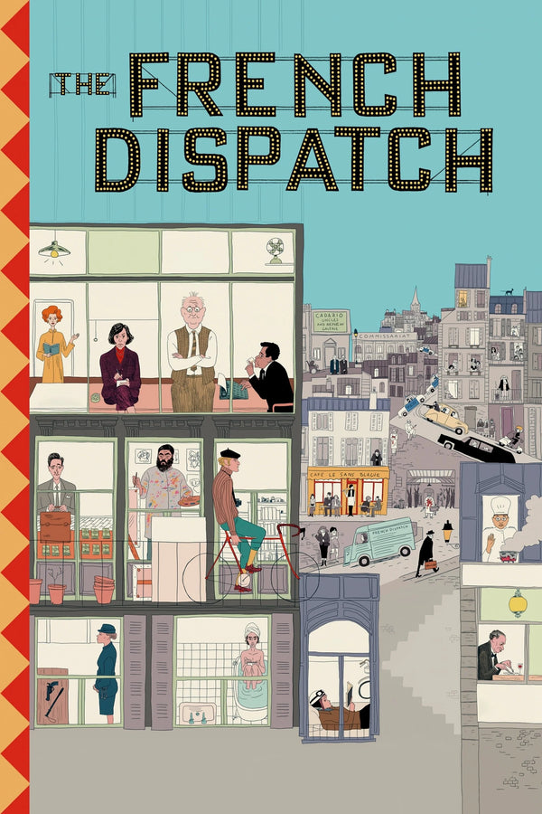 The French Dispatch 2021 Poster | Wes Anderson Art - Premium Movie Poster