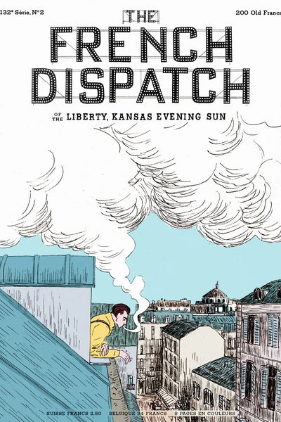 The French Dispatch 2021 Premium Wall Art - Premium Movie Poster