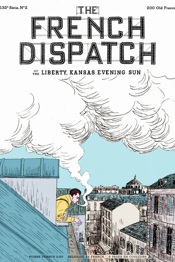 The French Dispatch 2021 Premium Wall Art - Premium Movie Poster