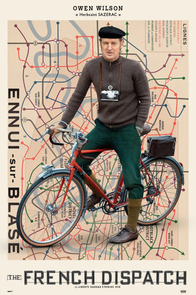 The French Dispatch (2021) Quirky Wall Art - Premium Movie Poster